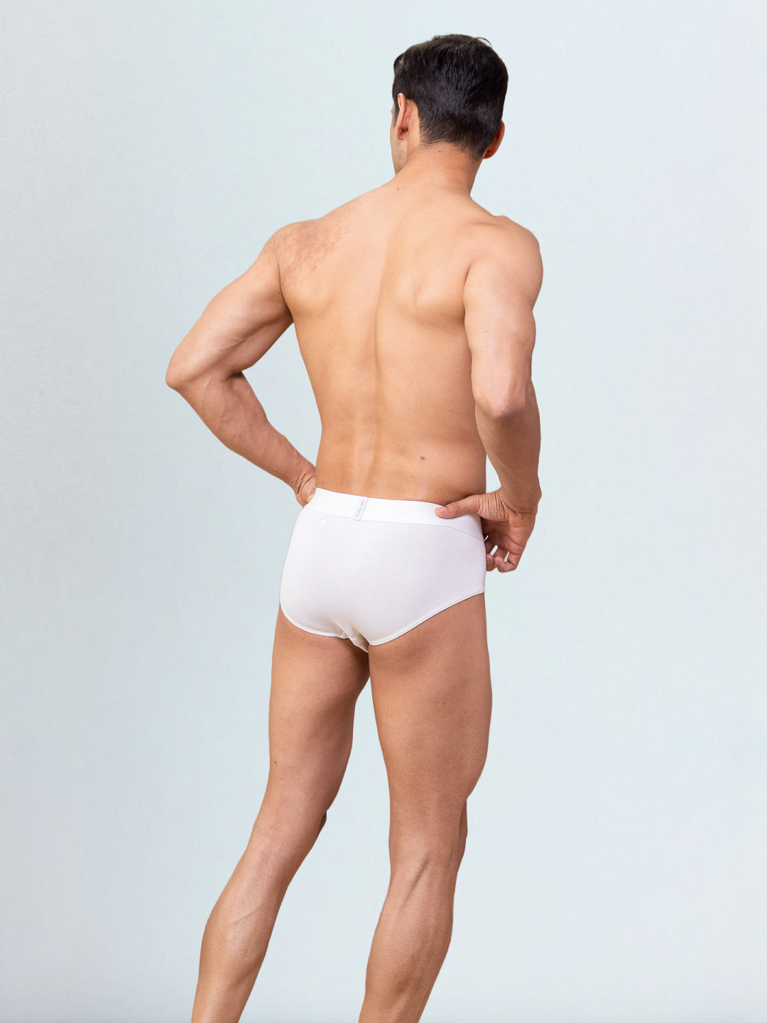 Men's Tencel Air Modal Fiber Fabric White