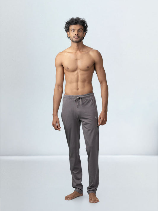 Men's Cotton Rich Regular Fit Track Dark Grey