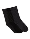 Bamboo Assorted Formal Full Length Diamond Designed Socks FFD5