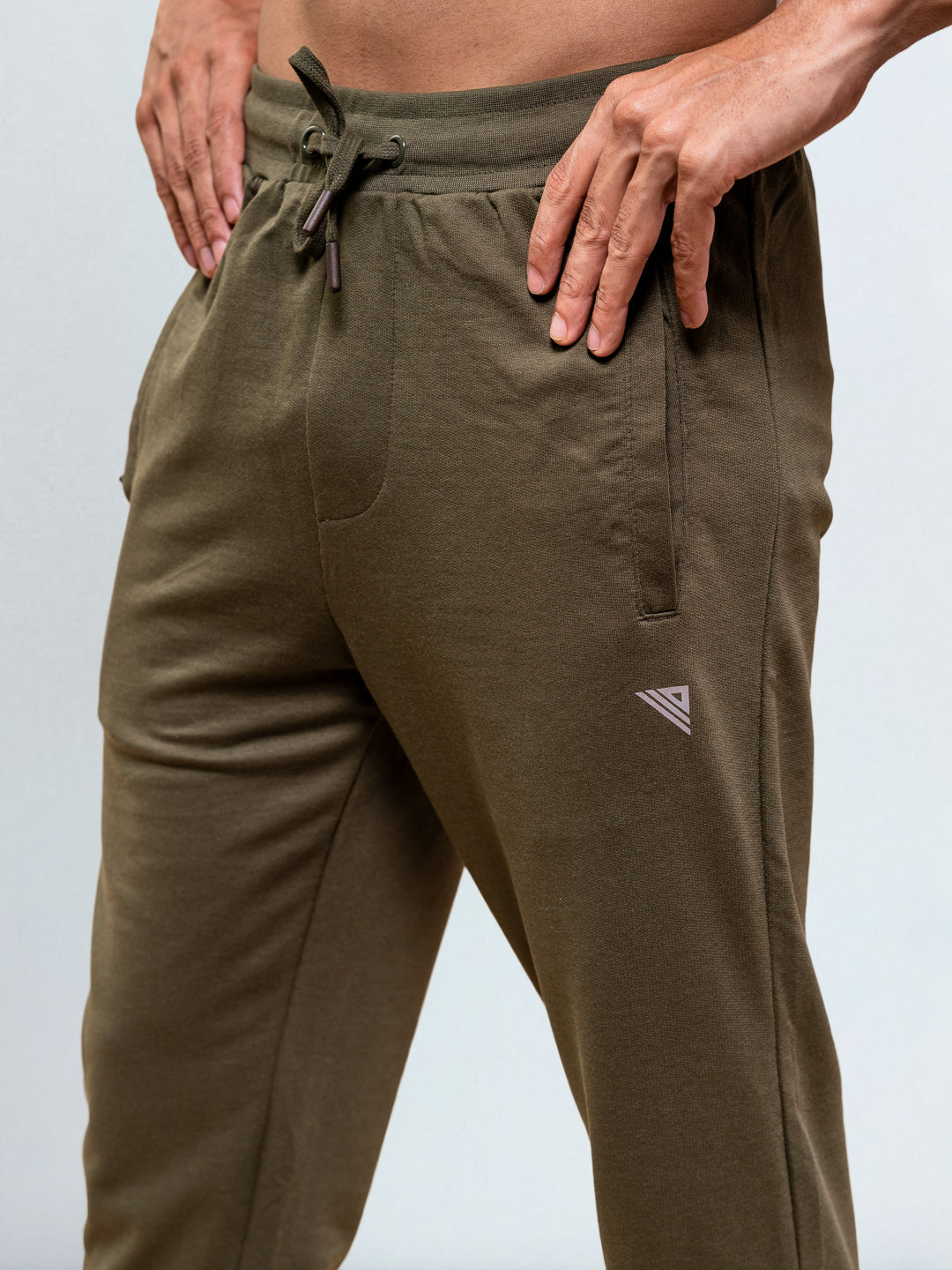 Men's Combed Cotton Regular fit Jogger Olive Green