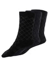 Bamboo Assorted Formal Full Length Diamond Designed Socks FFD5