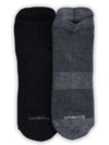 Bamboo Sports Low Socks Black & Charcoal SLD2