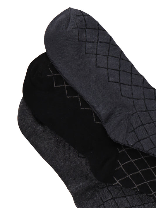 Bamboo Assorted Formal Full Length Diamond Designed Socks FFD5