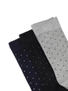 Bamboo Assorted Formal Full Length Polka Dot Designed Socks FFD2