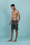 Men Combed Cotton Rich Expert Shorts Charcoal ES8