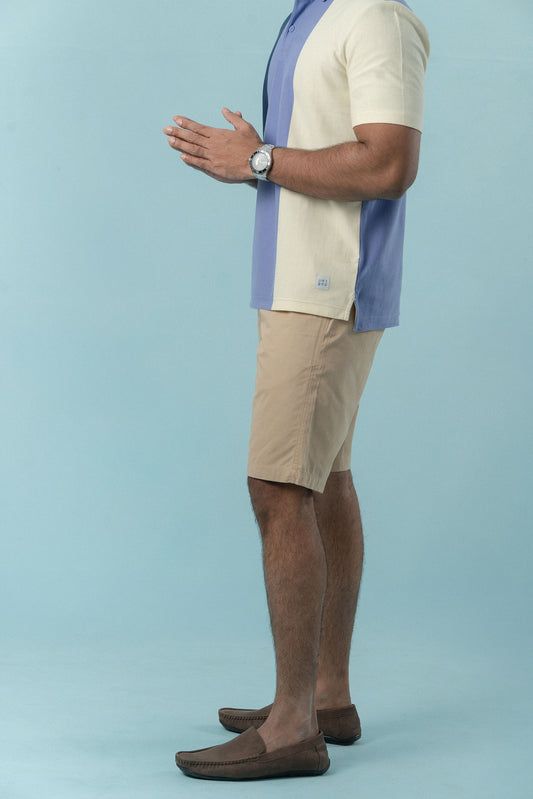 Men Golf Boxer Shorts Beige GS3