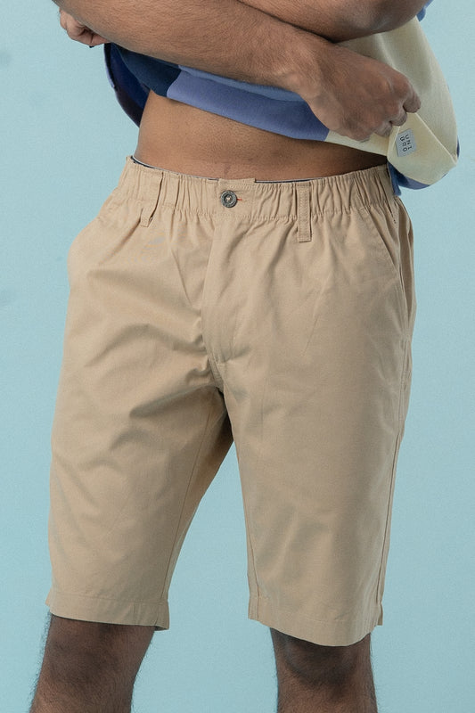 Men Golf Boxer Shorts Beige GS3