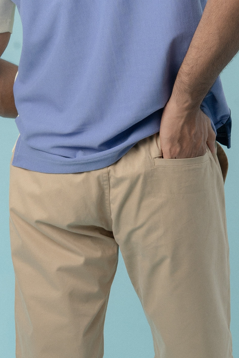 Men Golf Boxer Shorts Beige GS3