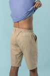 Men Golf Boxer Shorts Beige GS3