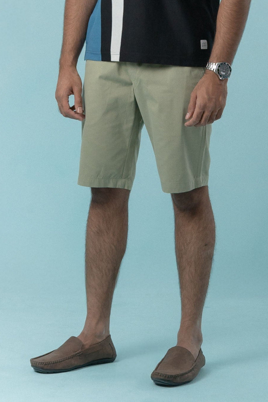 Men Golf Boxer Shorts Green GS4