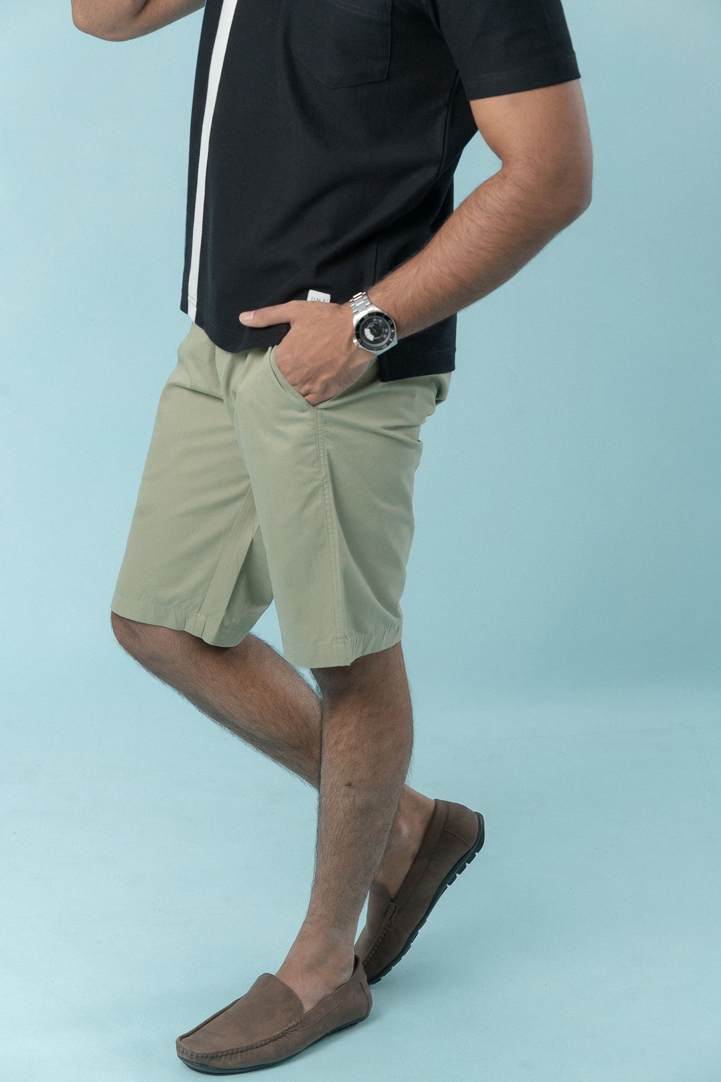 Men Golf Boxer Shorts Green GS4