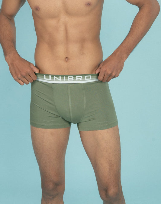 Men TENCEL™ Modal Micro Elastane Stretch Trunk Green