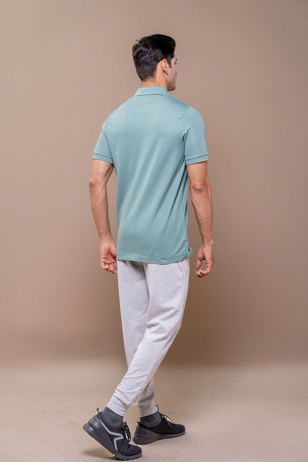 Men Expert Polo Tshirt with Pocket Turq Blue EP25