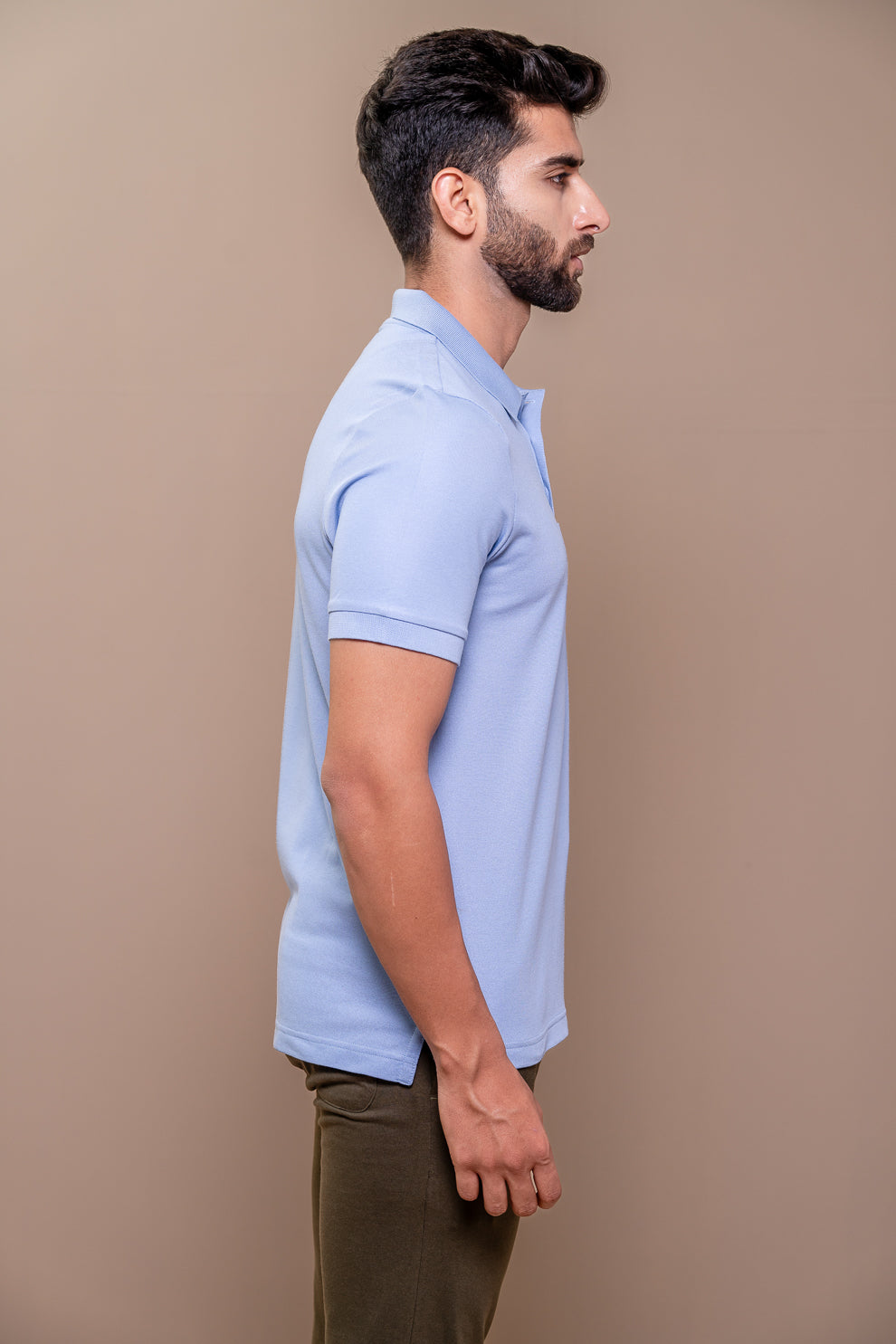 Men Expert Polo Tshirt with Pocket Blue EP34
