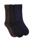Bamboo Assorted Formal Full Length Stripes Designed Socks FFD4