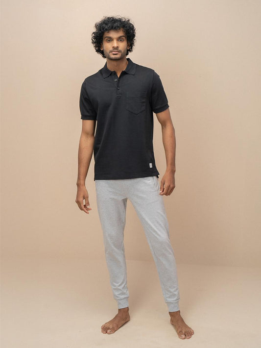 Super Combed Cotton Rich Polo Black