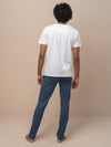 Men 100% Cotton Smart Fit Expert Tee White ET13