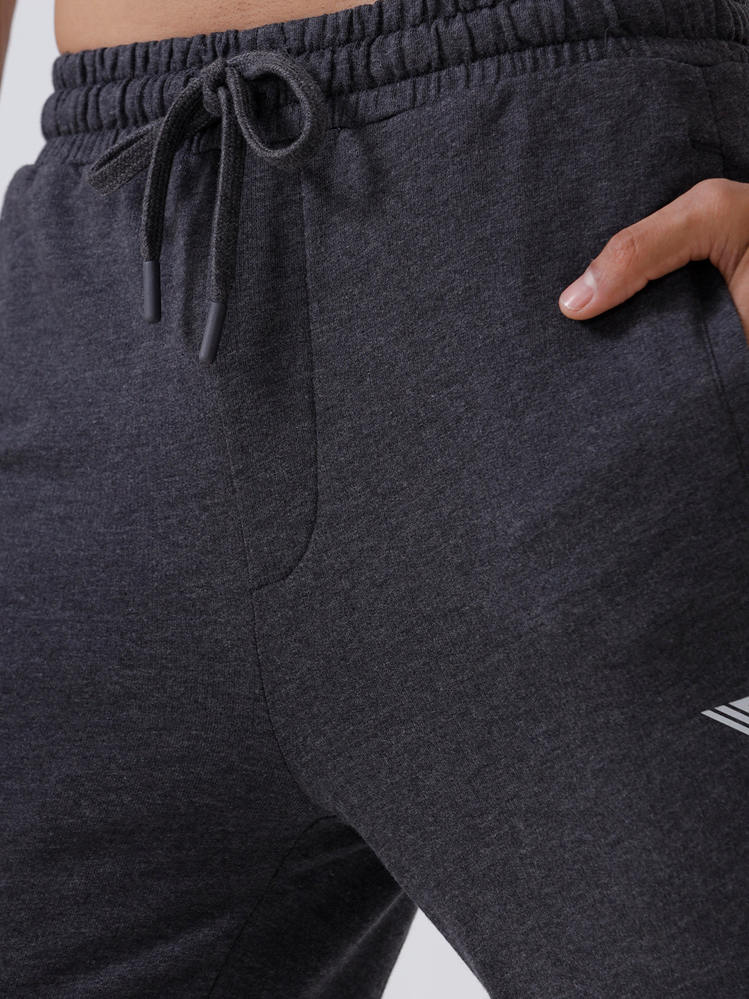 Men's Cotton Rich Regular Fit Track Charcoal