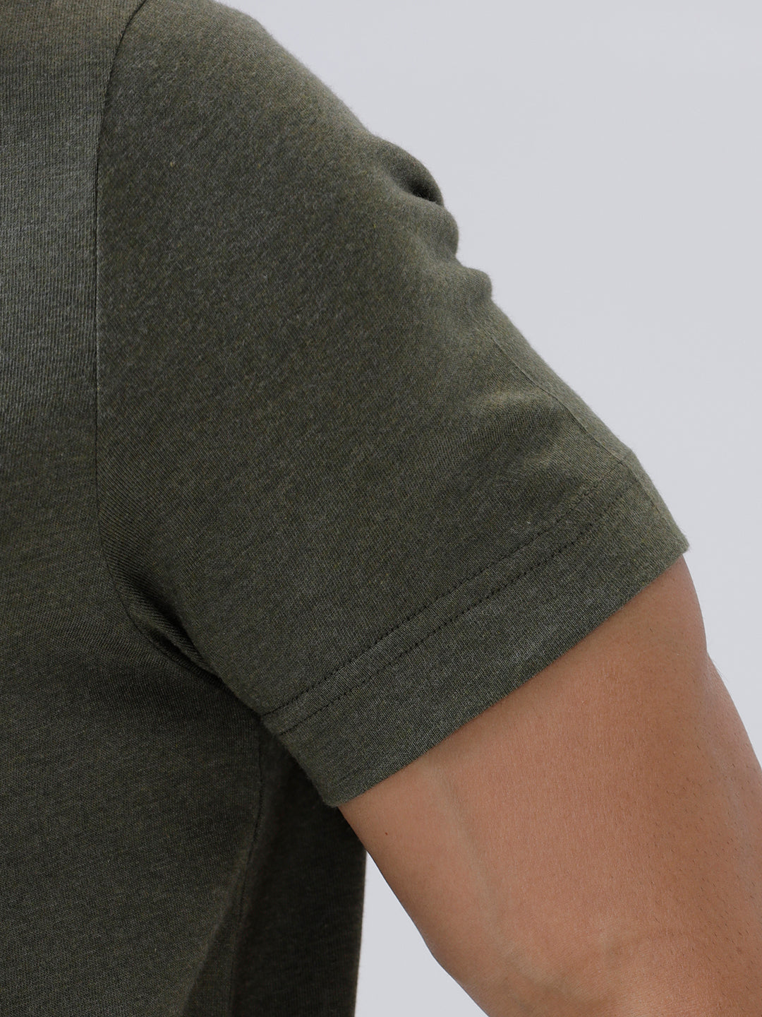 Men's Tencel Modal Fibers with Micro technology Polo Heather Green