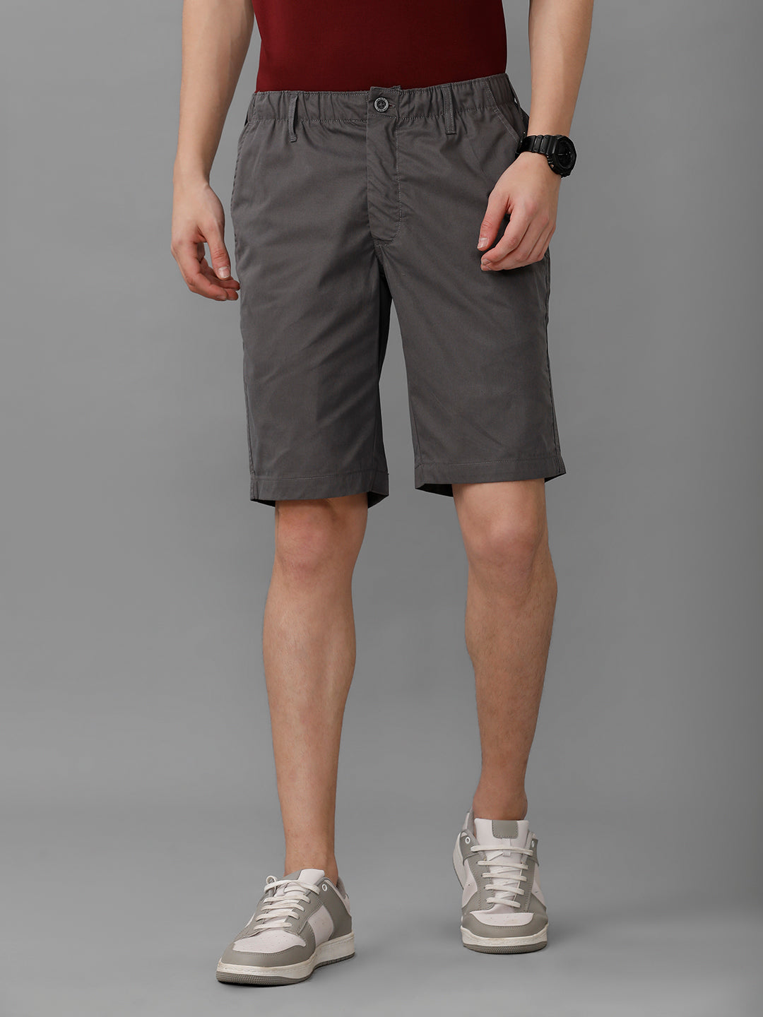 Men Golf Boxer Shorts Grey GS5