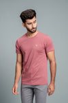 Men 100% Cotton Smart Fit Expert Tee Rouge ET23