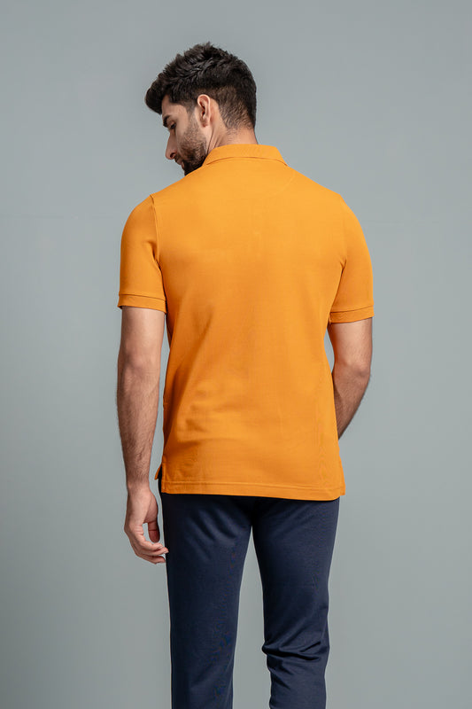 Men Expert Polo Tshirt with Pocket Mustard EP41