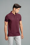 Men Expert Polo Tshirt with Pocket Grape EP29