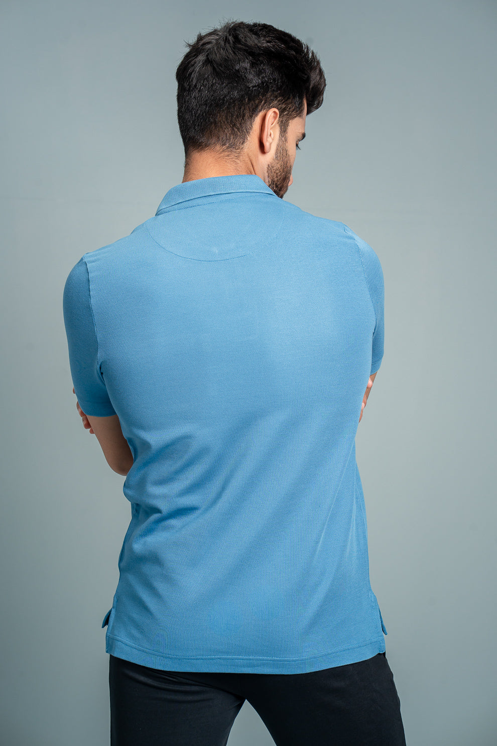 Men Expert Polo Tshirt with Pocket Blue EP28