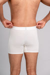 Men TENCEL™ Air Modal Fiber White Boxer Brief