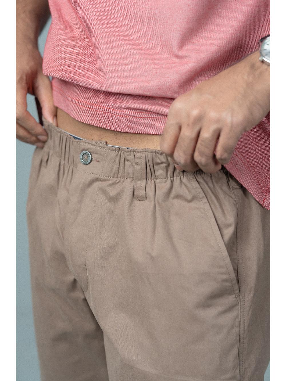 Men Golf Boxer Shorts Dark Kakki GS7