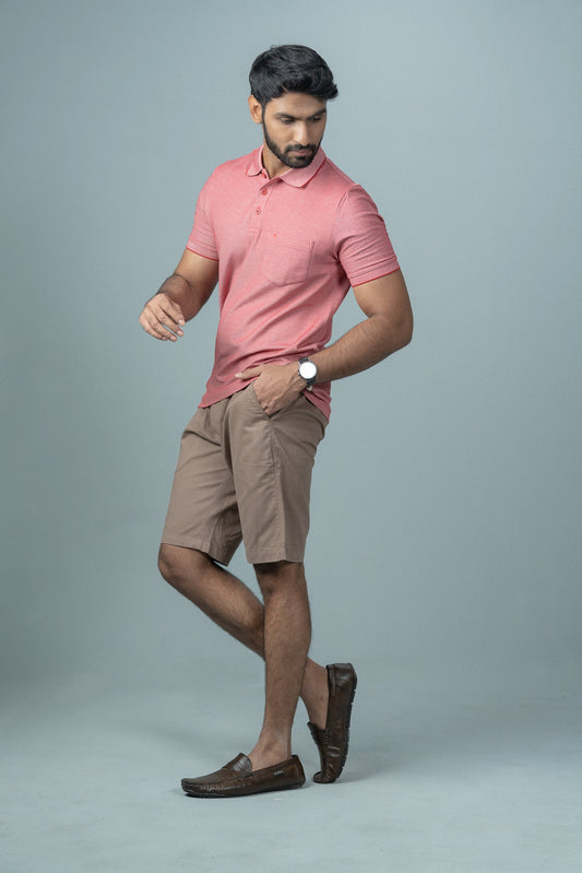 Men Golf Boxer Shorts Dark Kakki GS7