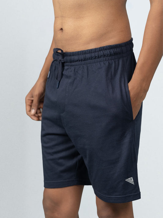 Men's Combed Cotton Expert Shorts Navy