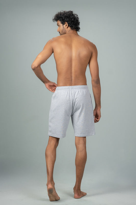 Men Combed Cotton Rich Expert Shorts Grey ES3
