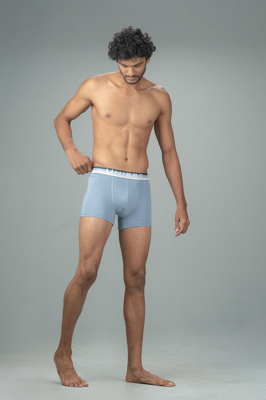 Men TENCEL™ Modal Micro Elastane Stretch Trunk SkyBlue