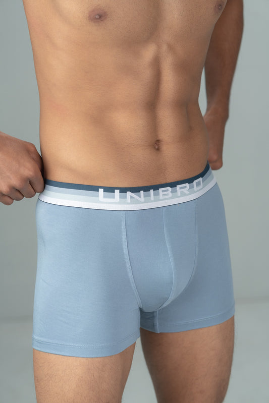 Men TENCEL™ Modal Micro Elastane Stretch Trunk SkyBlue