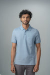 Men Expert Polo Tshirt with Pocket Denim Blue EP27