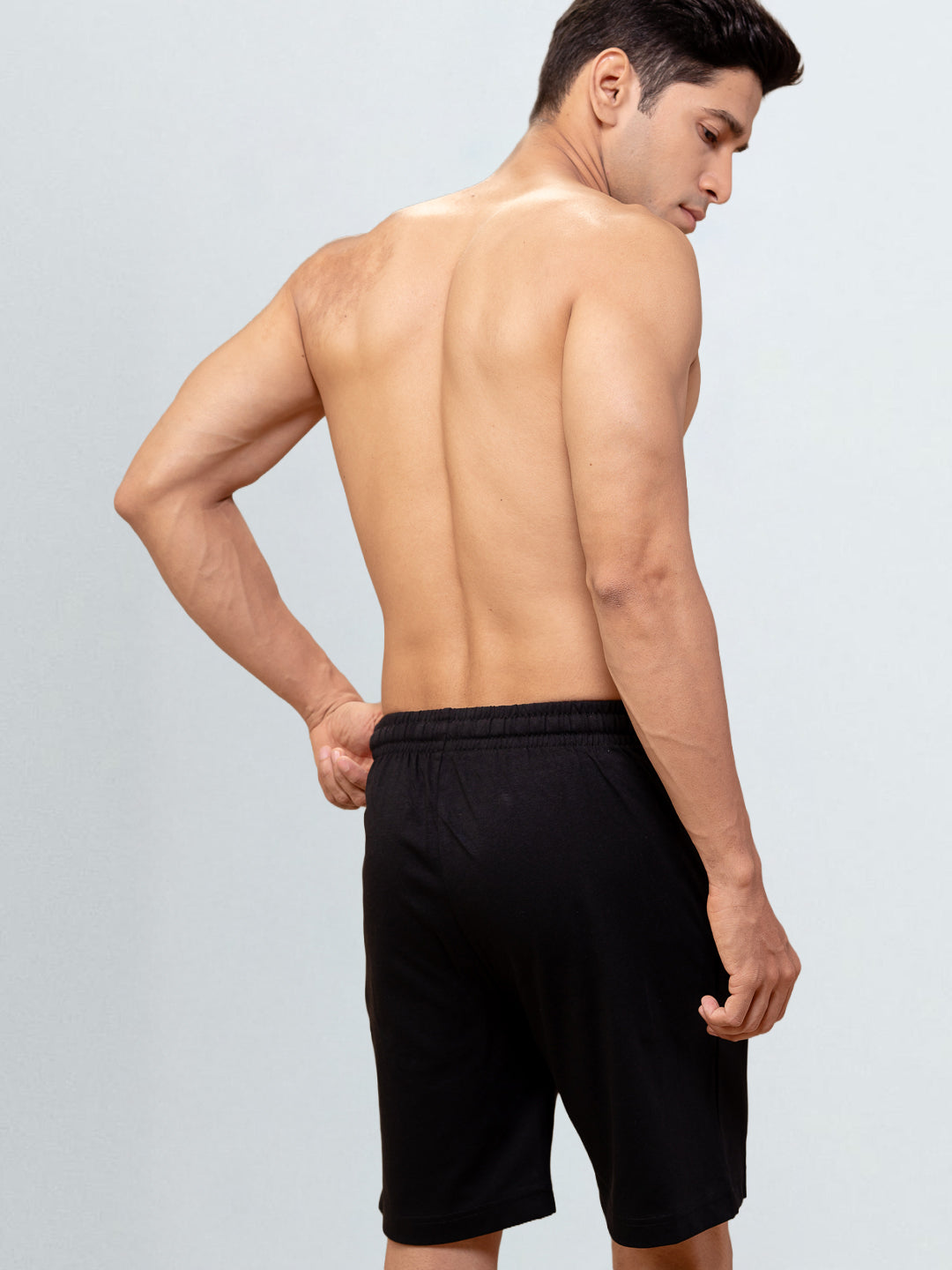 Men's Combed Agile Shorts Black