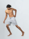 Men's Combed Cotton Shorts Grey