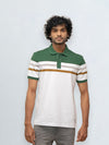 Men's Stripper Cotton Rich Polo Eden