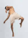 Men's Combed Cotton Shorts Beige