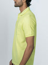 Men's Cotton Rich Pique Polo Peppy Lime Green