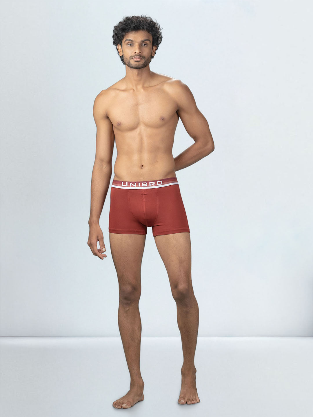 Men's TENCEL Micro Modal Elastane Stretch Trunk Maroon