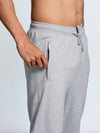 Men's Combed Cotton Regular fit Jogger Grey Melange