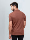 Men's Extra Long Staple Cotton Polo Rust Brown
