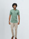 Men's Cotton Rich Knit Shirt Sage Green