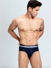 Men's TENCEL Micro Modal Elastane Stretch Brief Navy