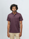 Men's Extra Long Staple Cotton Polo Grape