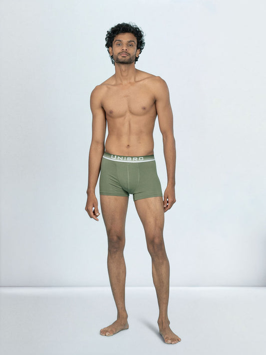 Men's TENCEL Micro Modal Elastane Stretch Trunk Green