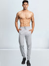 Men's Combed Cotton Regular fit Jogger Grey Melange