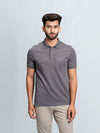 Men's Extra Long Staple Cotton Polo Smokey Grey